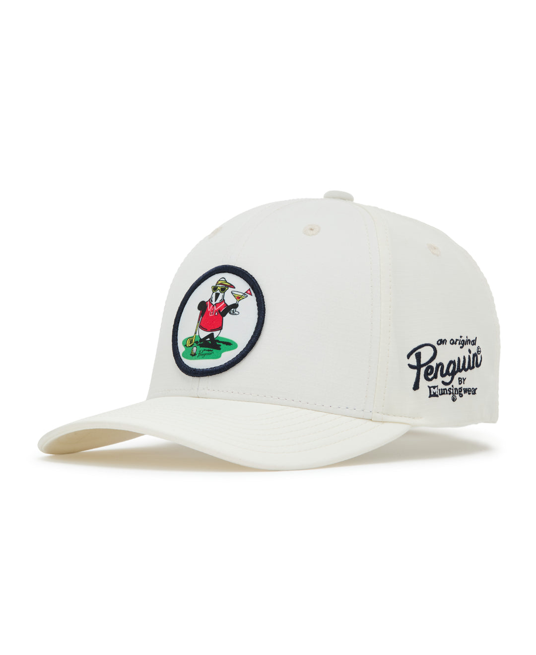 Martini Pete Golf Cap-Golf Hats-Bright White-OS-Original Penguin