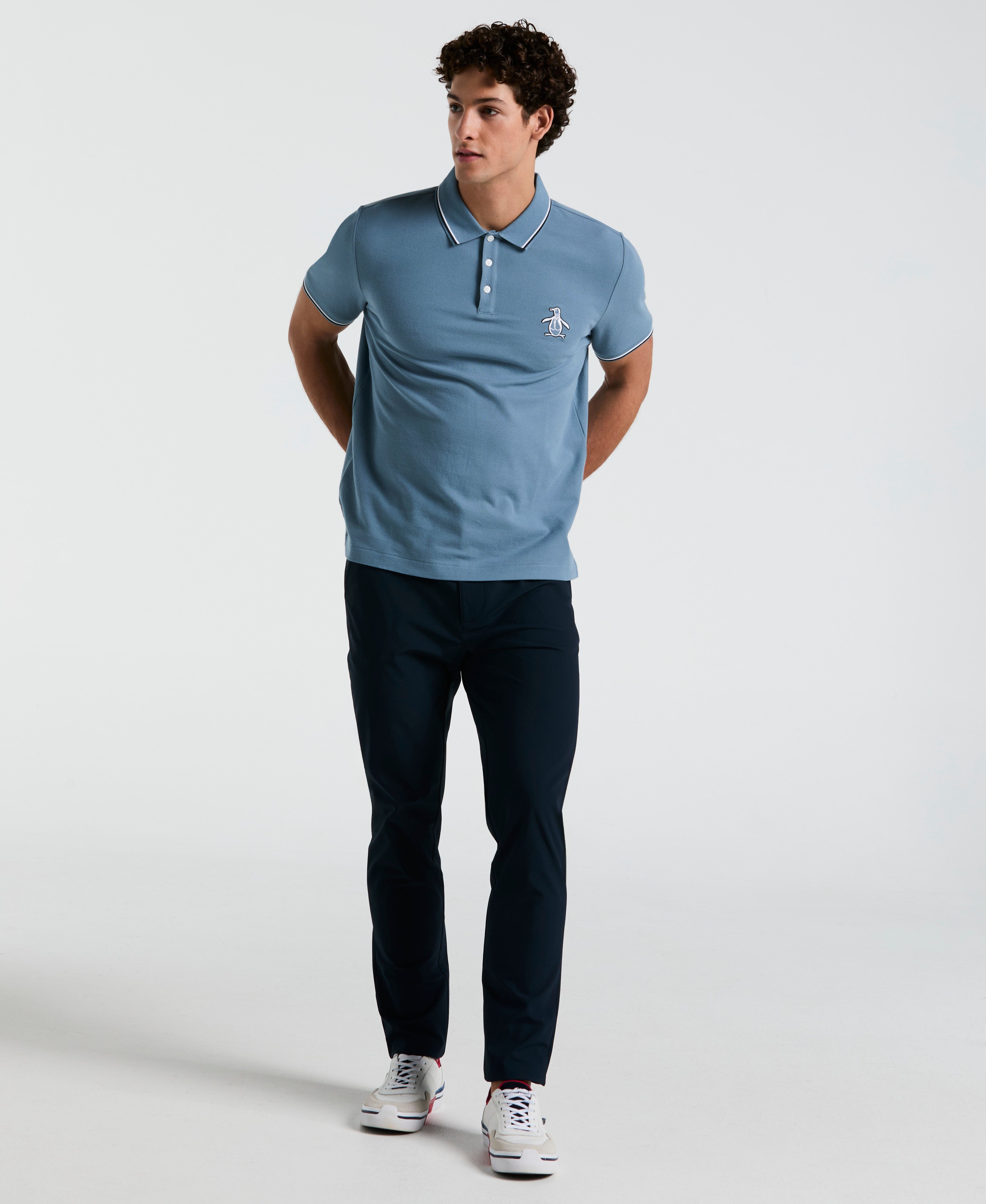Mega Pete Pique Polo – Original Penguin US