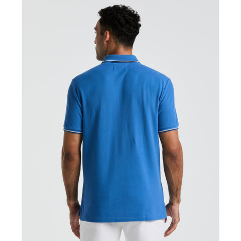 Cotton Pique Mega Pete Polo (Star Sapphire) 