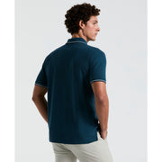 Cotton Pique Mega Pete Polo (Blue Wing Teal) 