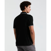 Cotton Pique Mega Pete Polo (True Black) 