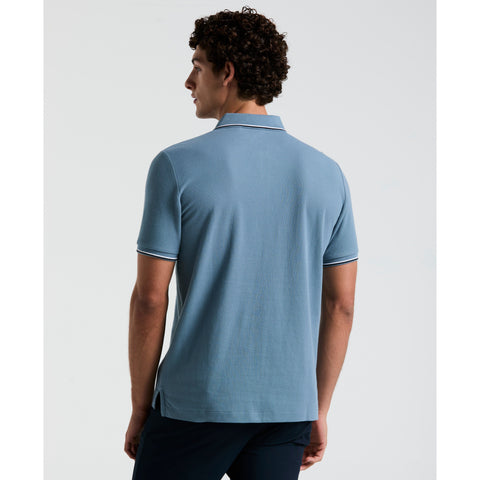Cotton Pique Mega Pete Polo (Spring Lake) 