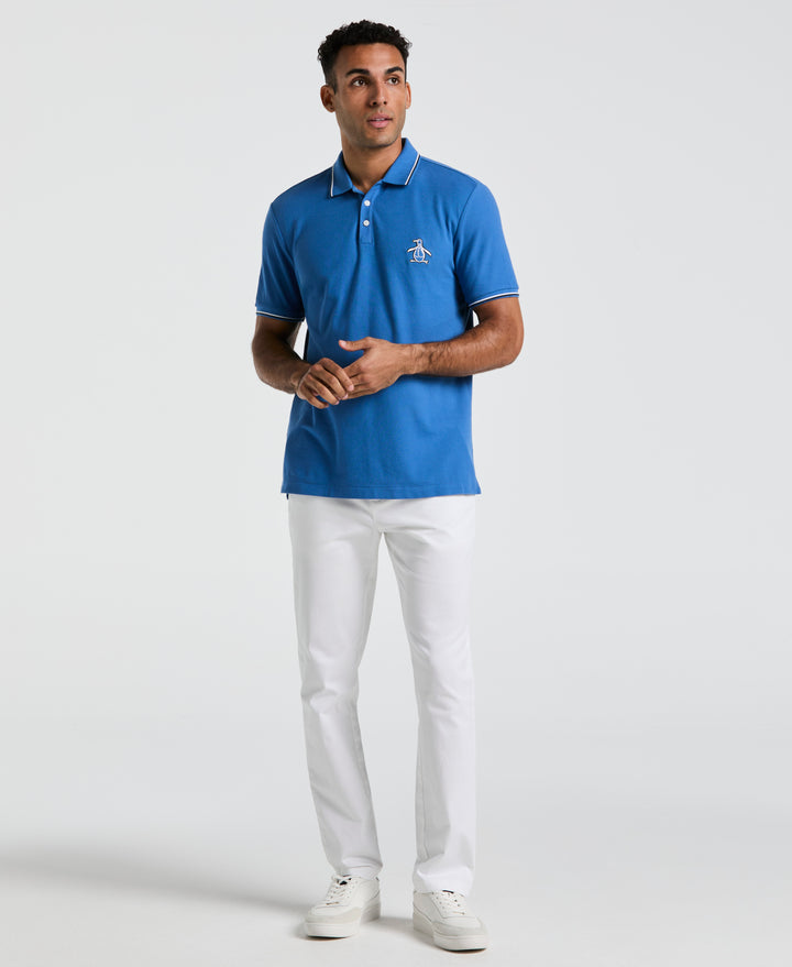 Cotton Pique Mega Pete Polo (Star Sapphire) 