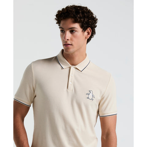 Cotton Pique Mega Pete Polo (Birch) 