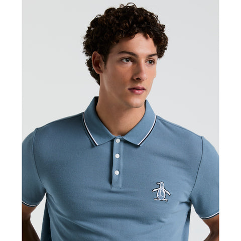 Cotton Pique Mega Pete Polo (Spring Lake) 