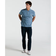 Cotton Pique Mega Pete Polo (Spring Lake) 