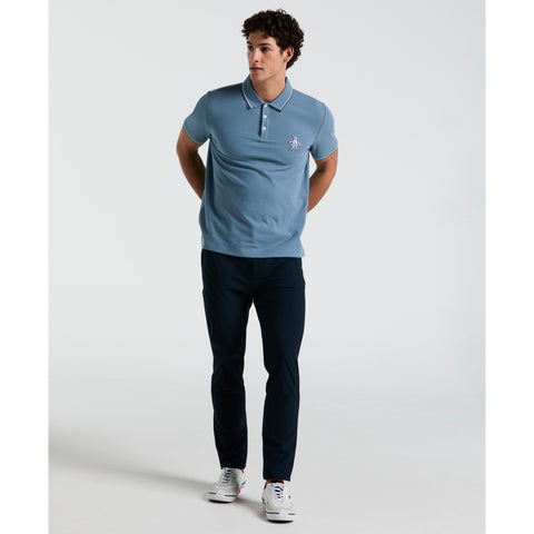 Cotton Pique Mega Pete Polo (Spring Lake) 