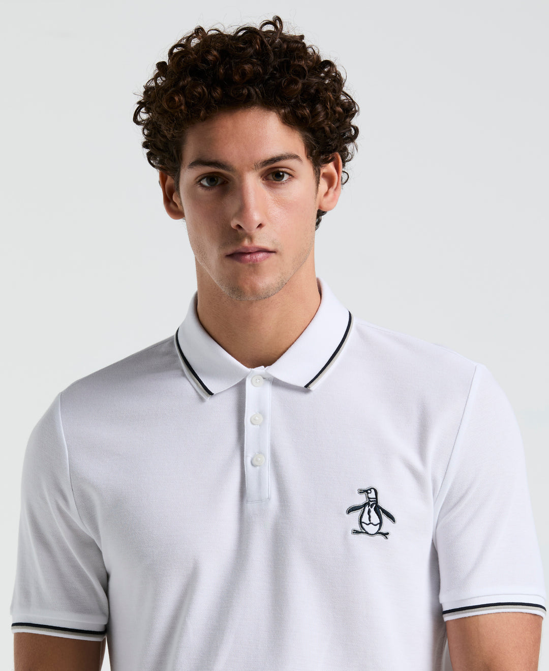 Mega Pete Pique Polo (Bright White) 