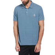 Cotton Pique Mega Pete Polo (Spring Lake) 