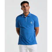 Cotton Pique Mega Pete Polo (Star Sapphire) 