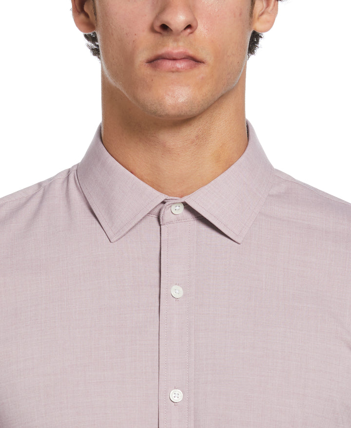 Mélange with Floral Dress Shirt  (Pink) 