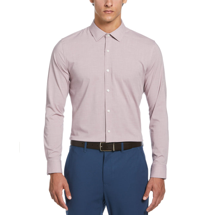 Melange-Floral-Dress-Shirt-