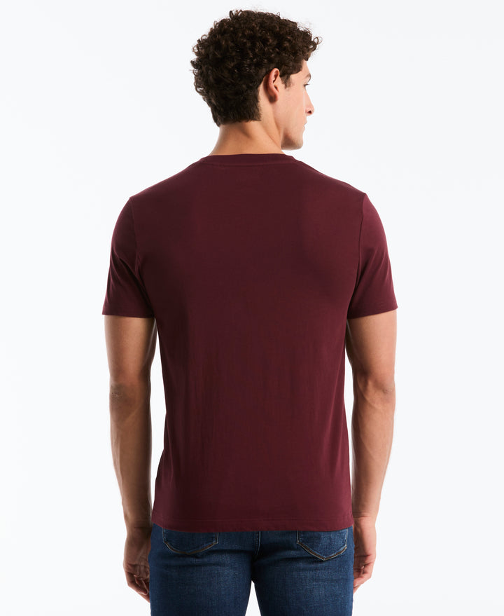 Men's Cotton Bottle Cap Graphic Tee (Port Royale) 