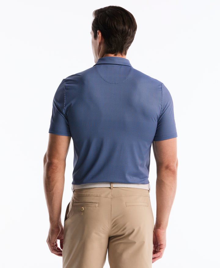 Micro Geo Golf Polo-Golf Polos-Original Penguin