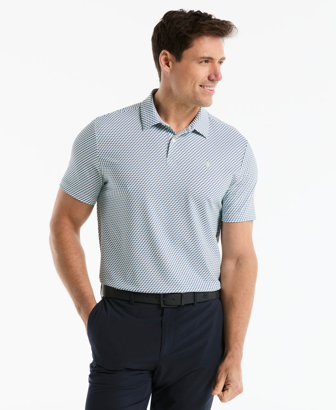 Archives Micro Geo Golf Polo (Lichen) 