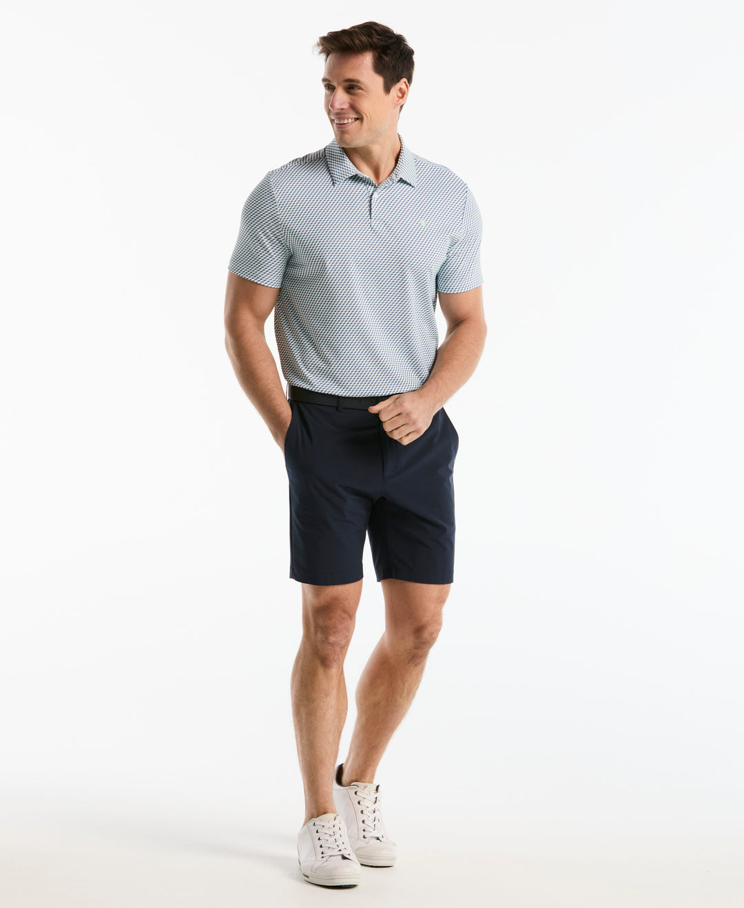Archives Micro Geo Golf Polo (Lichen) 