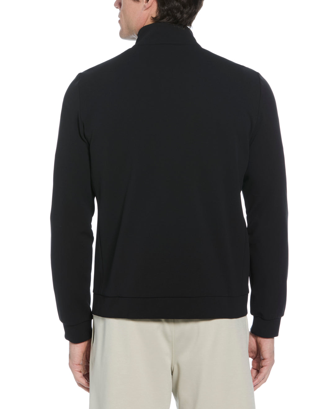 Micro Texture Full Zip Jacket (Caviar) 