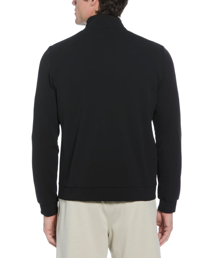 Micro Texture Full Zip Jacket (Caviar) 