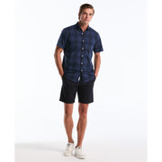 Micro Twill Slim Fit Short-Shorts-Dark Sapphire-28-Original Penguin