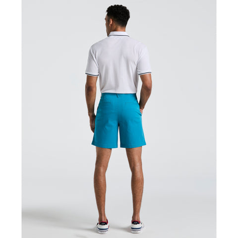 Men's Stretch Twill Shorts (Mosaic Blue) 