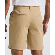 8" Stretch Twill Chino Short (Travertine) 