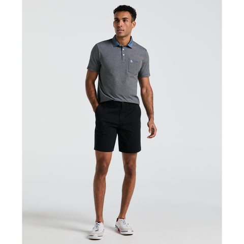 Micro Twill Slim Fit Short-Shorts-Original Penguin