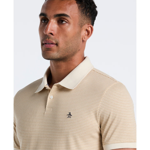 Mini Geo Print Polo (Birch) 