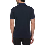 Mini Geo Print Polo (Medieval Blue) 