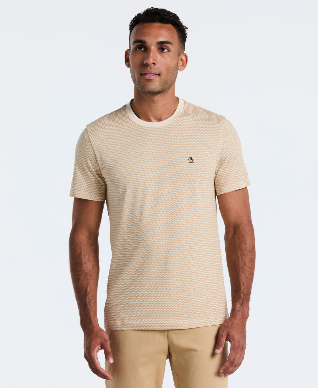 Mini Geo Print Tee (Birch) 