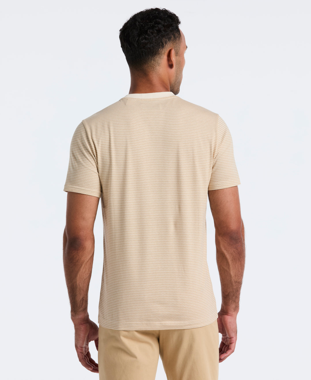 Mini Geo Print Tee (Birch) 