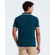 Cotton Mini Jacquard Polo (Reflecting Pond) 