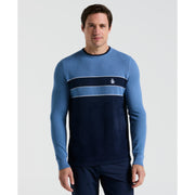 Mixed Media Golf Sweater  (Quiet Harbor) 
