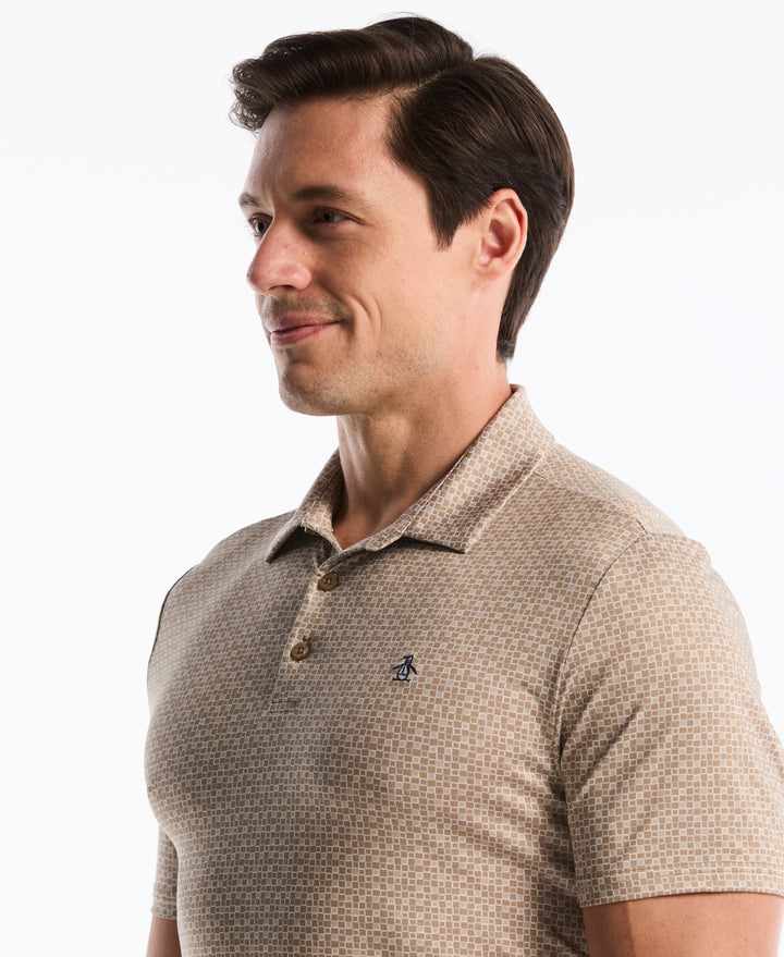 Mod Gingham Golf Polo-Golf Polos-Original Penguin