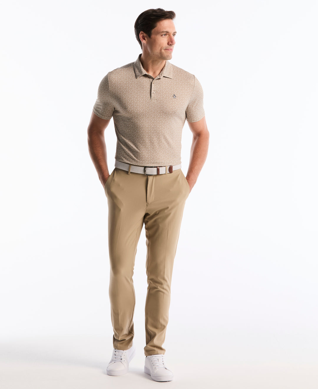 Mod Gingham Golf Polo-Golf Polos-Original Penguin