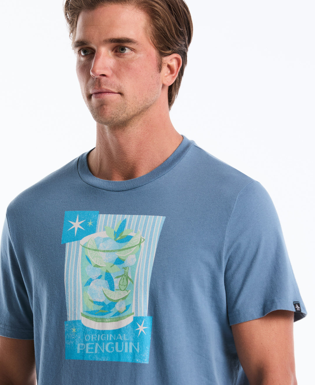 Mojito Graphic Jersey Tee (Copen Blue) 