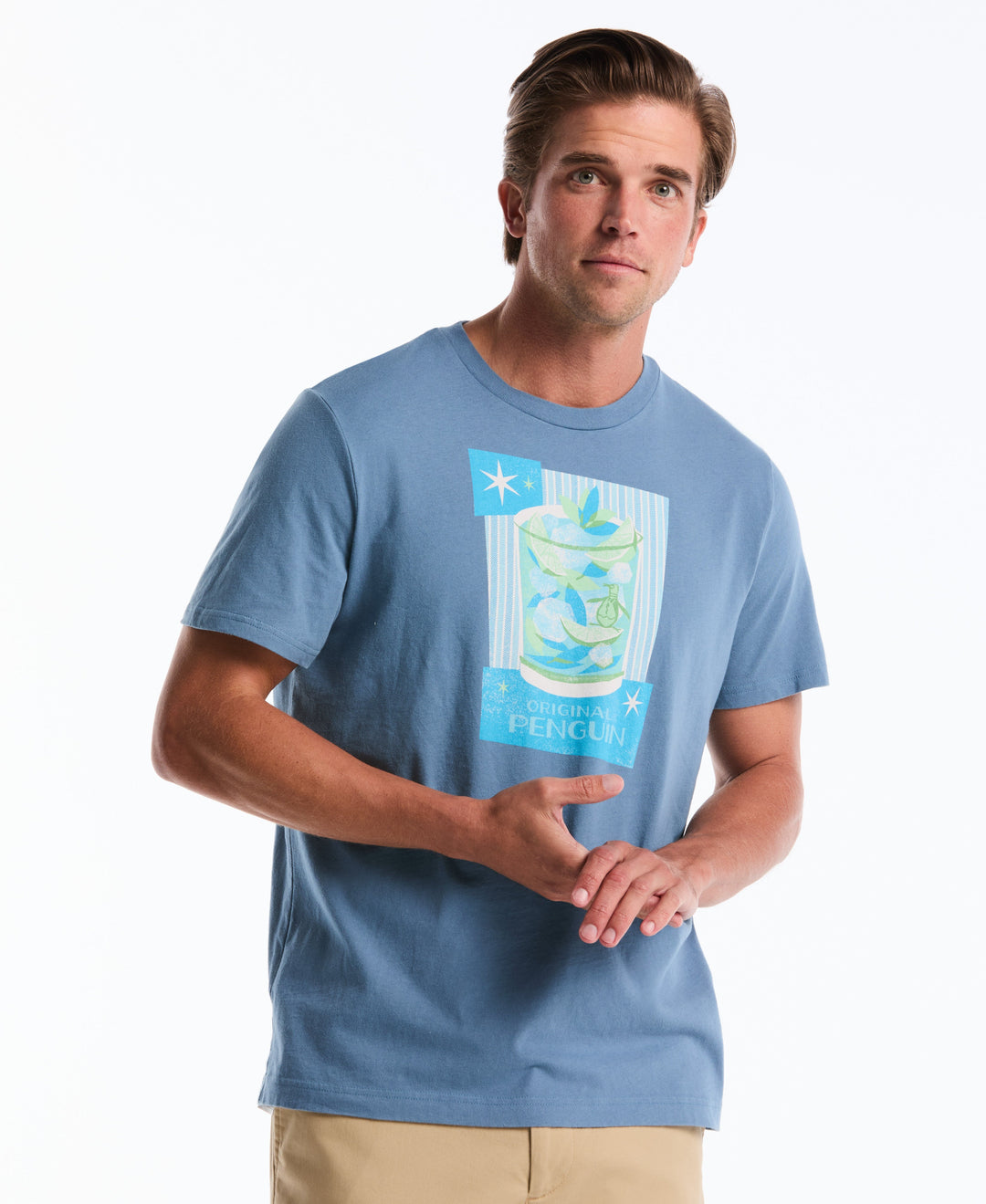 Mojito Graphic Jersey Tee (Copen Blue) 