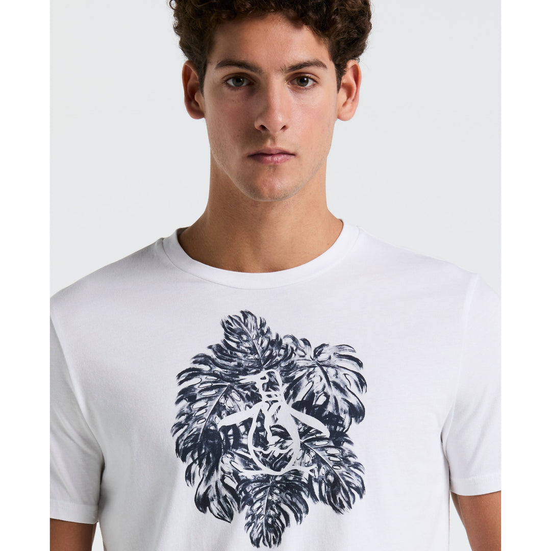 Monstera Pete Tee (Bright White) 