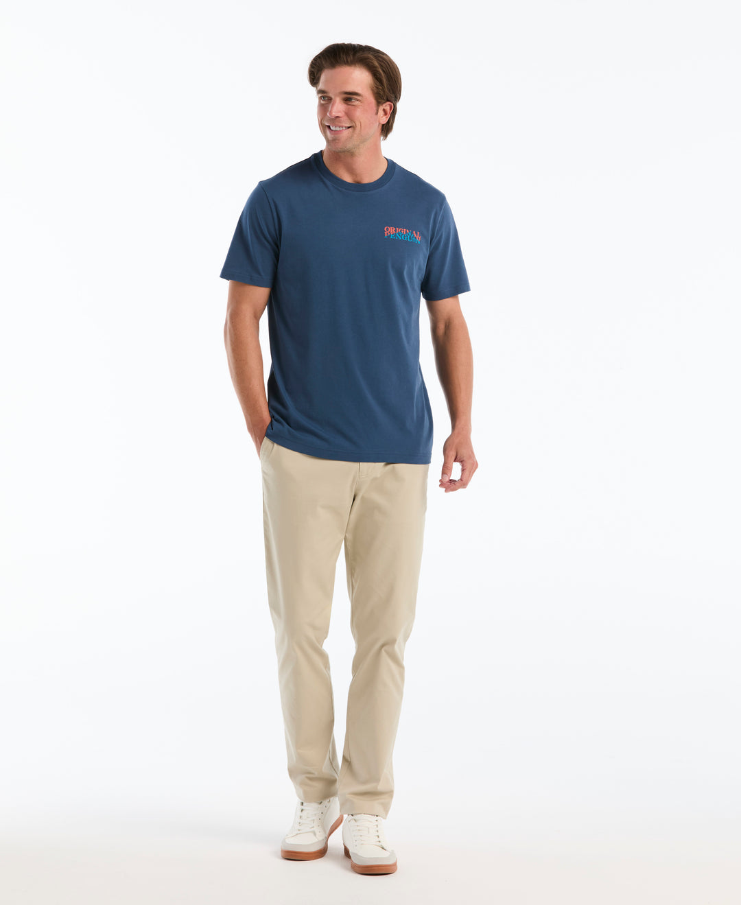 Cotton Mountain Scene Graphic Tee (Sargasso Sea) 