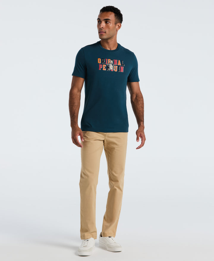 Multi Color Graphic Logo Tee (Reflecting Pond) 