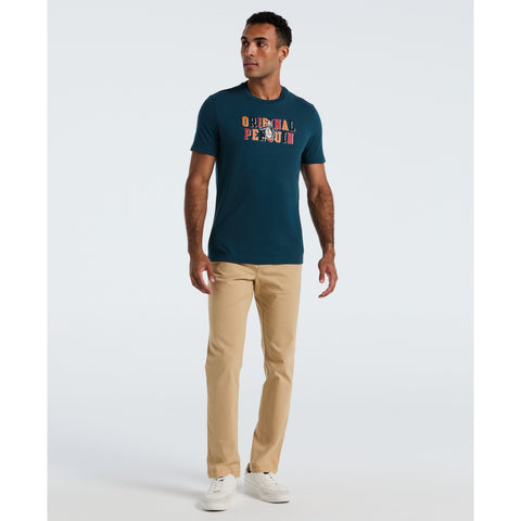 Multi Color Graphic Logo Tee (Reflecting Pond) 