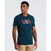 Multi Color Graphic Logo Tee (Reflecting Pond) 