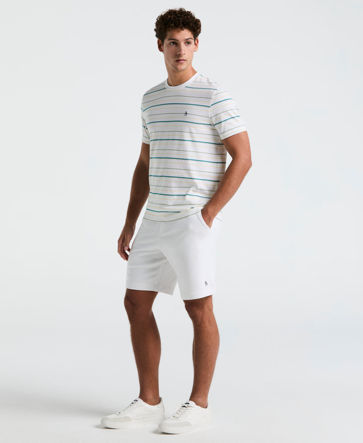 Jersey Multi Stripe Tee (Bright White) 