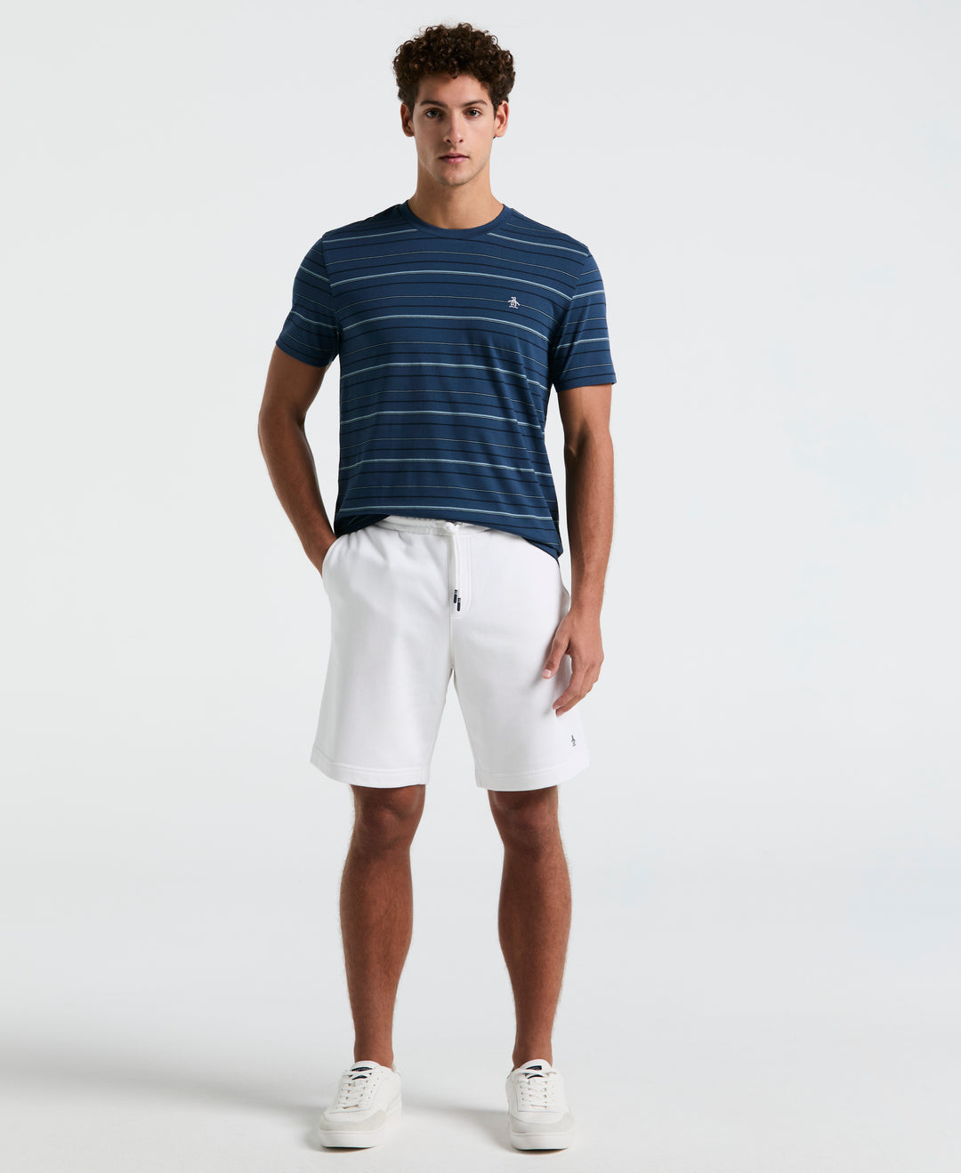 Jersey Multi Stripe Tee (Sargasso Sea) 