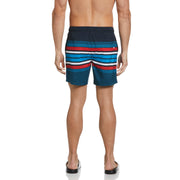 Multi Stripe Swim Shorts (Dark Sapphire) 