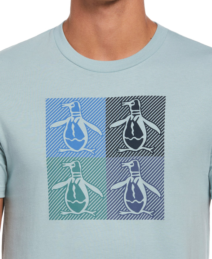 Multiple Pete Print Tee (Tourmaline) 