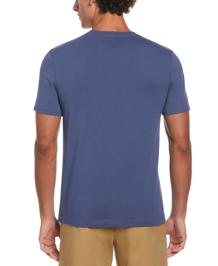 Multiple Pete Print Tee (Blue Indigo) 