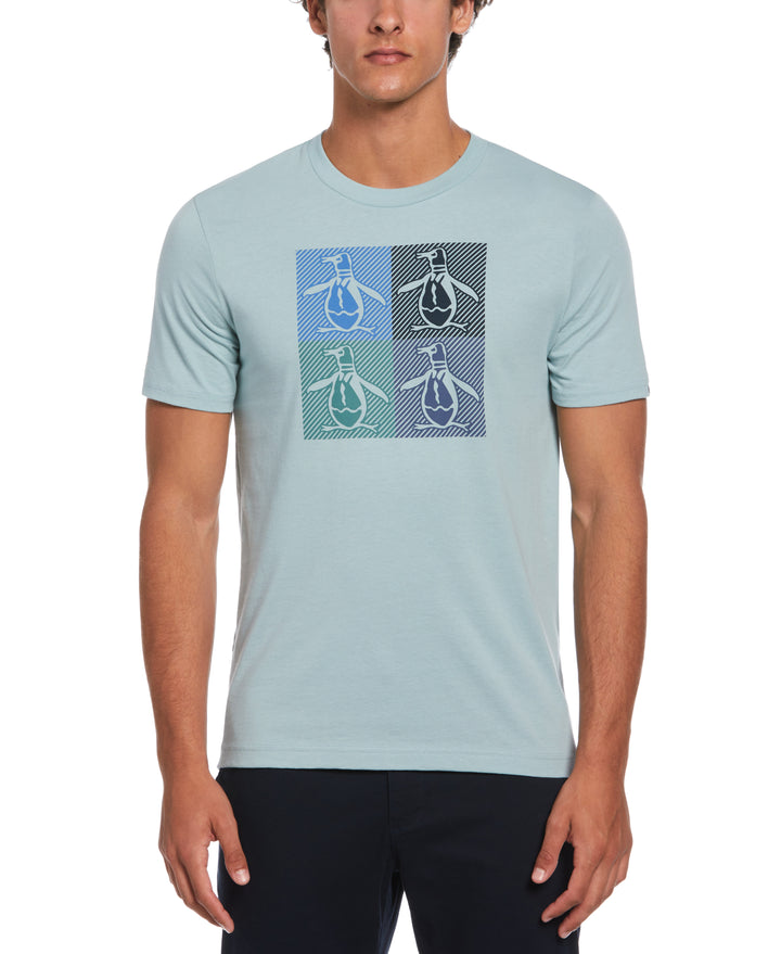 Multiple Pete Print Tee (Tourmaline) 