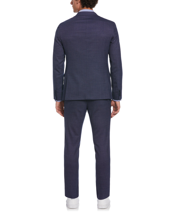 Navy Birdseye Suit Jacket  (Navy) 