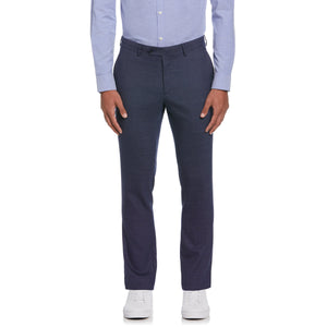 Birdseye Suit Separate Pant  (Navy) 