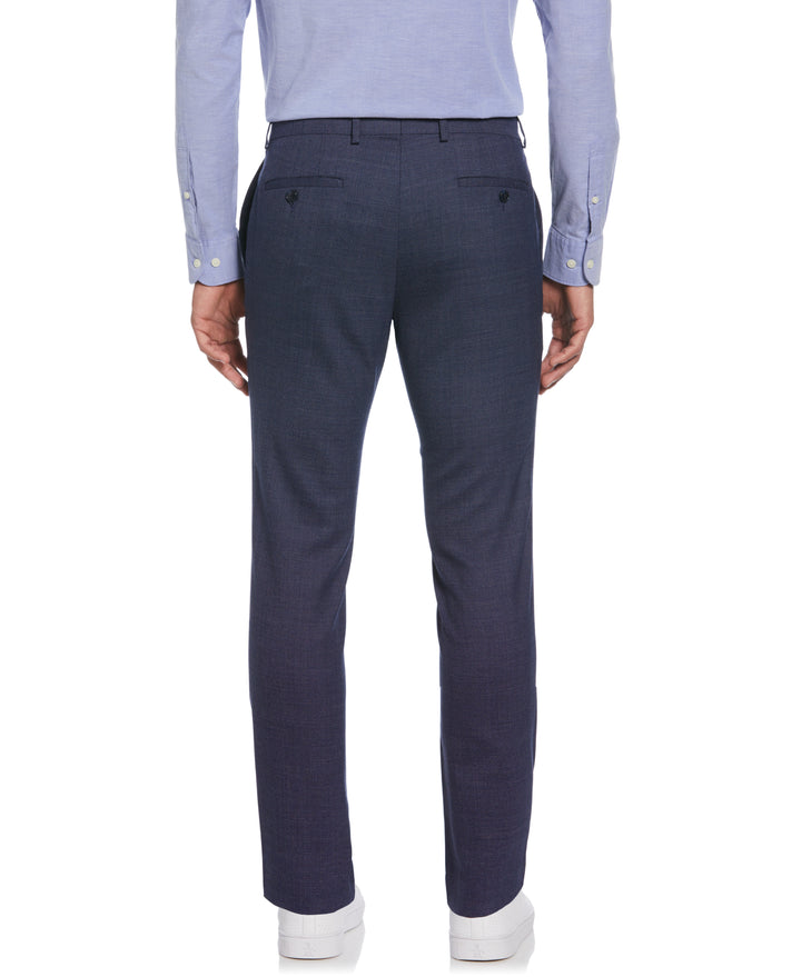 Birdseye Suit Separate Pant  (Navy) 